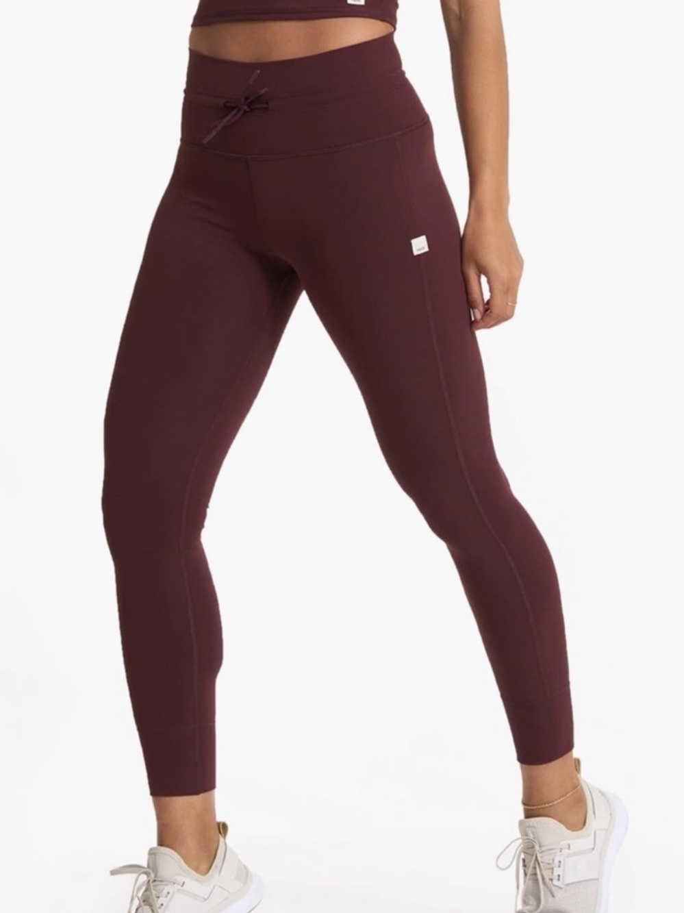 Vuori Daily Leggings Ruby Dark Burgundy Size XL